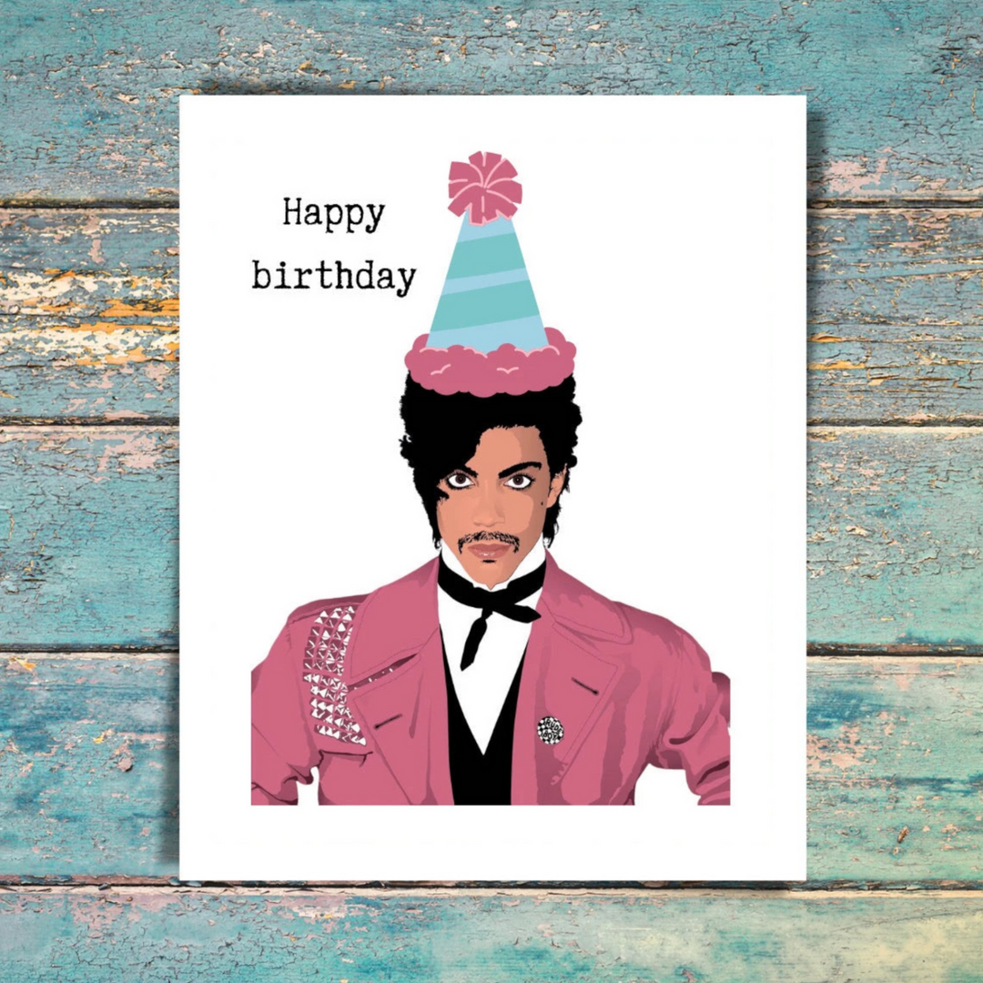 Prince Birthday Card