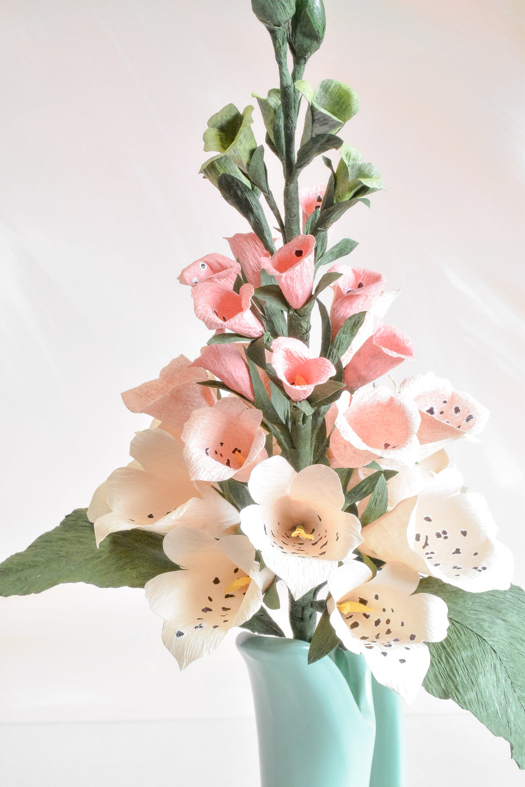Hand Painted Paper Foxglove