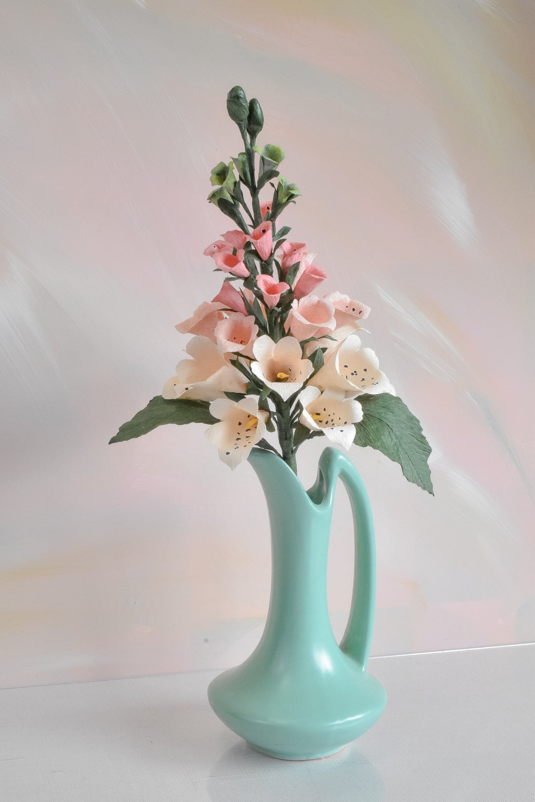Hand Painted Paper Foxglove