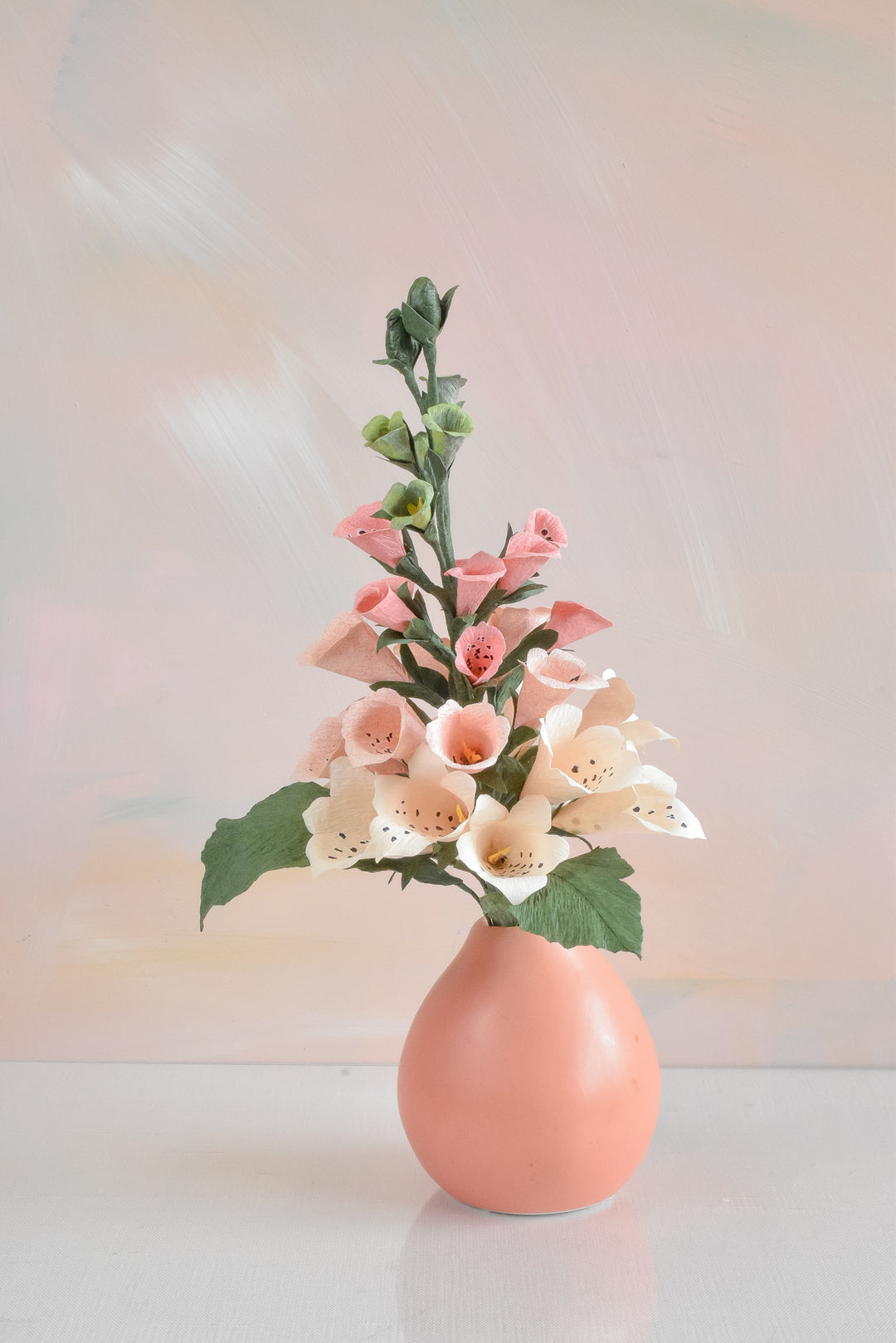 Hand Painted Paper Foxglove