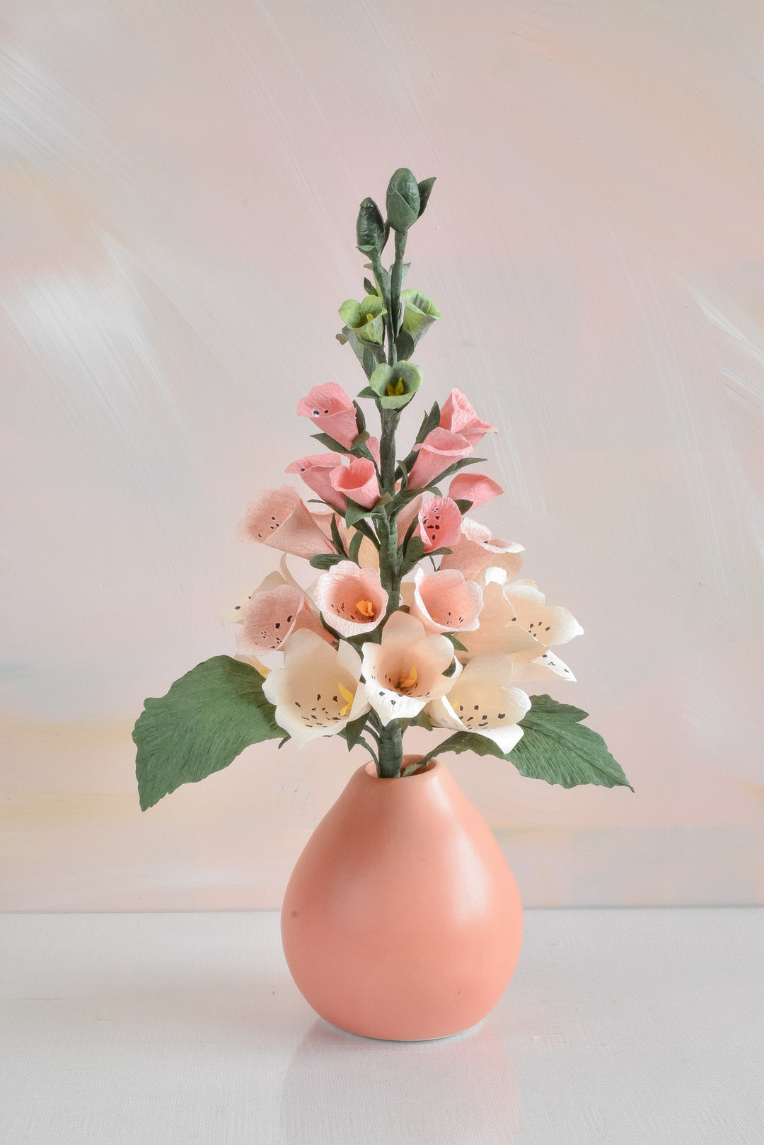 Hand Painted Paper Foxglove