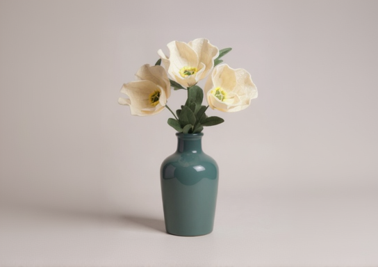 Felt Icelandic Poppy Stem