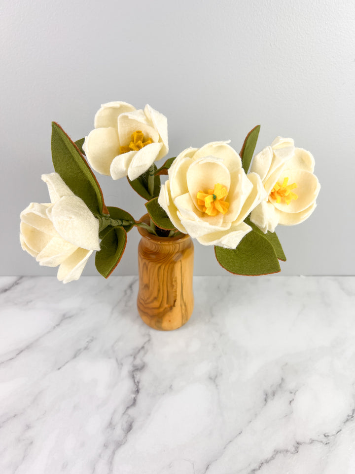 Felt Magnolia Stems