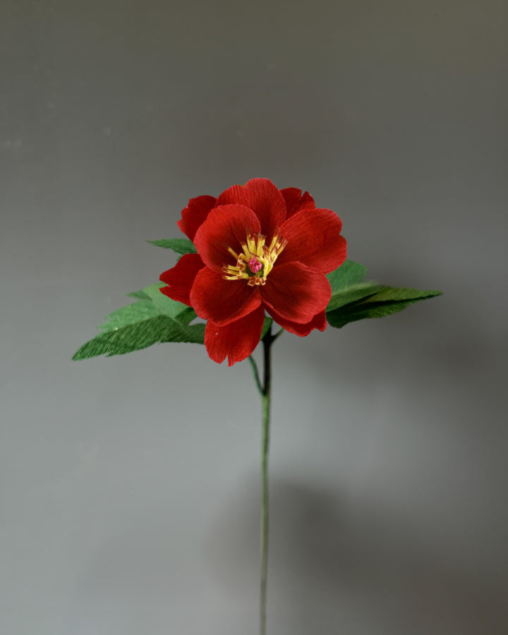 Paper Wild Rose Stems