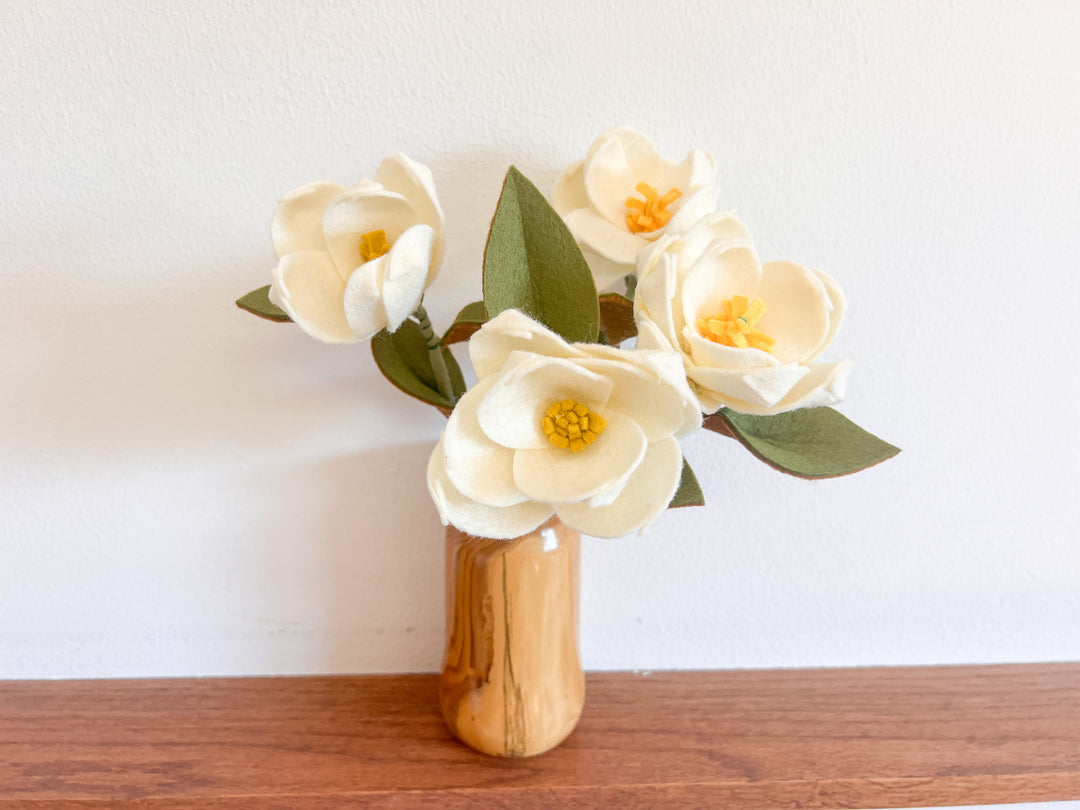 Felt Magnolia Stems