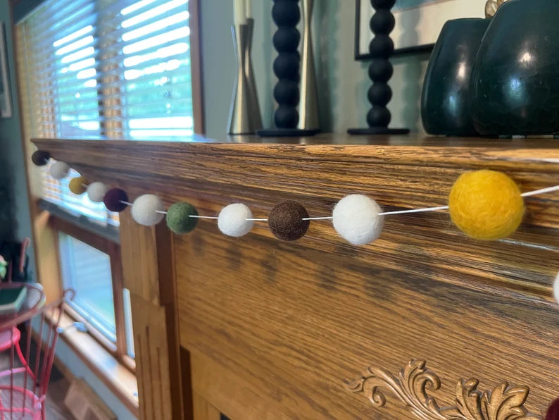 Academic Colors Ball Garland