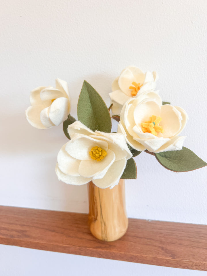 Felt Magnolia Stems