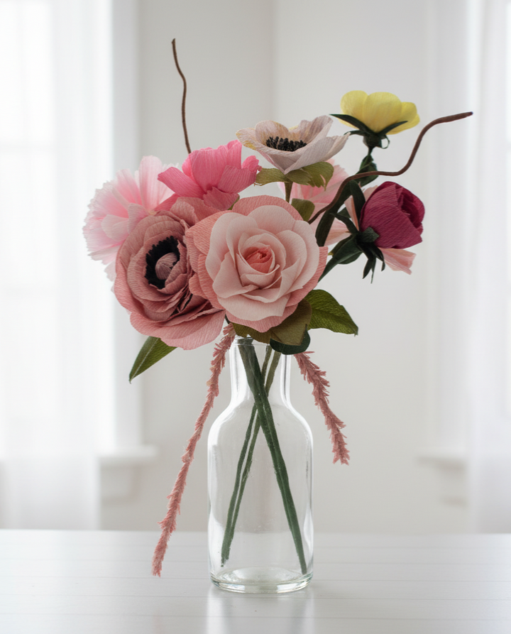 Blushing Porcelain Garden Bouquet