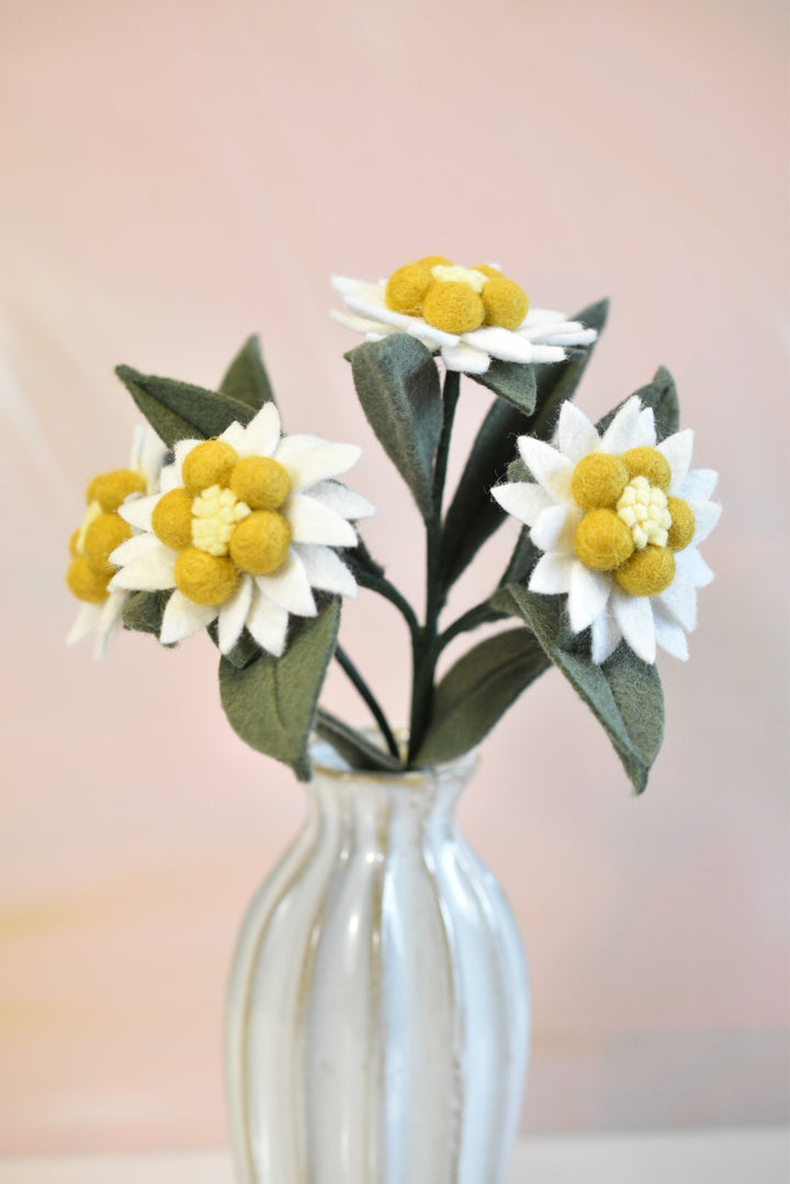 Felt Edelweiss Stem