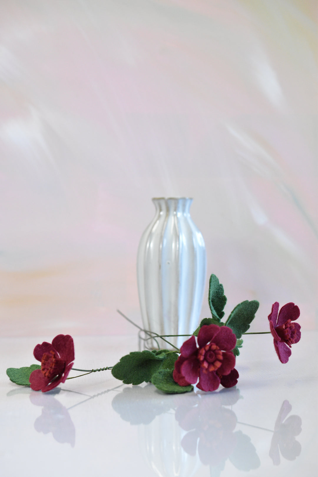 Felt Chocolate Cosmos Stem
