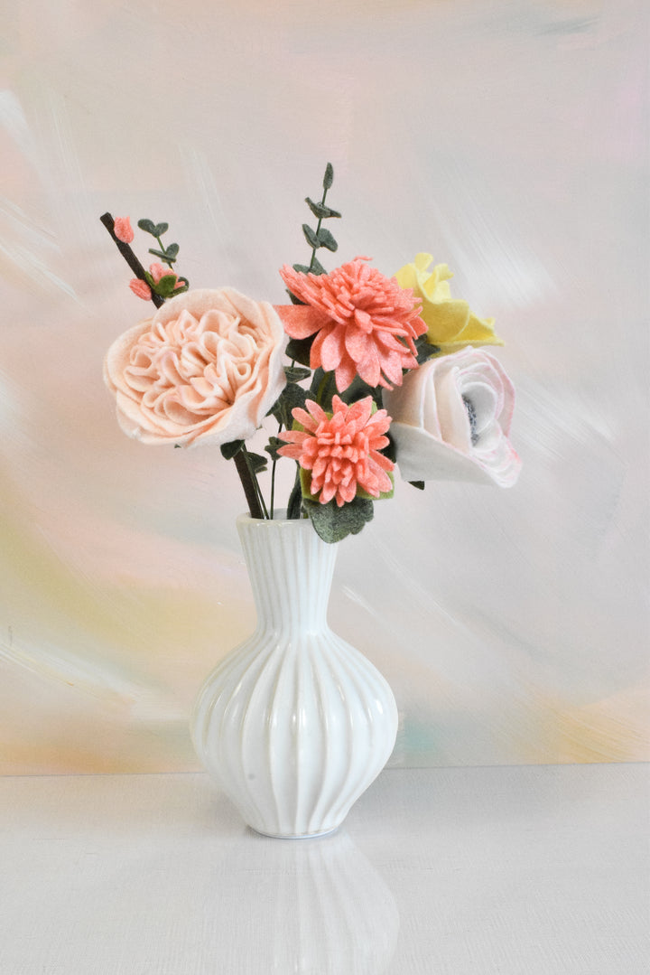 Limited Release Cosmos, Cabbage Rose, Anemone, Eucalyptus, and Cherry Blossom