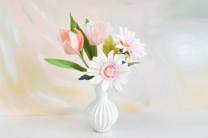 Limited Release Gerber Daisy &amp; Tulip Bouquet