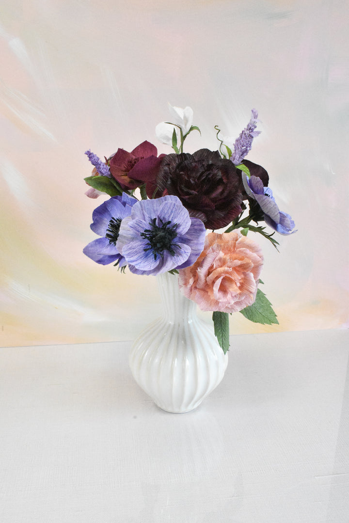 Limited Release Hellebores, Sweet Pea, Roses, and Anemone Bouquet