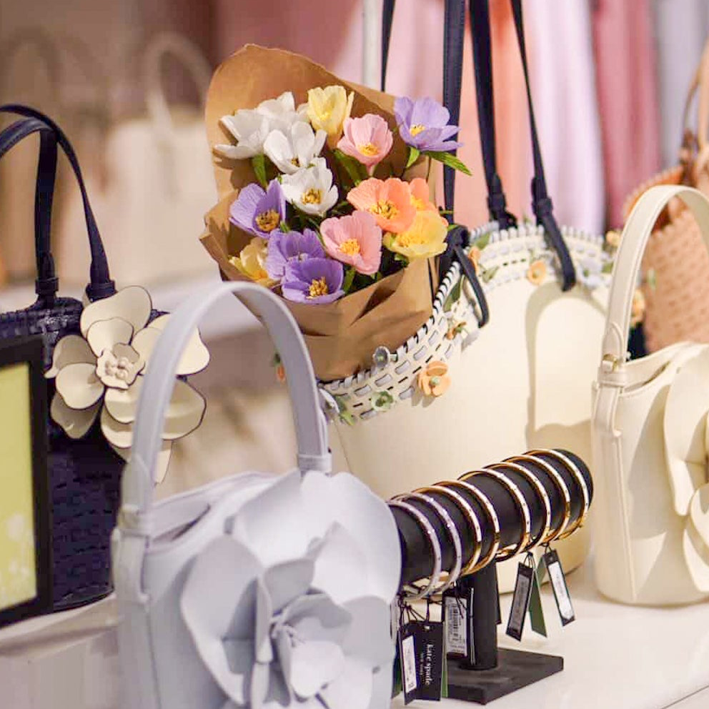 The flowers that Kate Spade displayed in the Spring of 2026 for Mother's Day