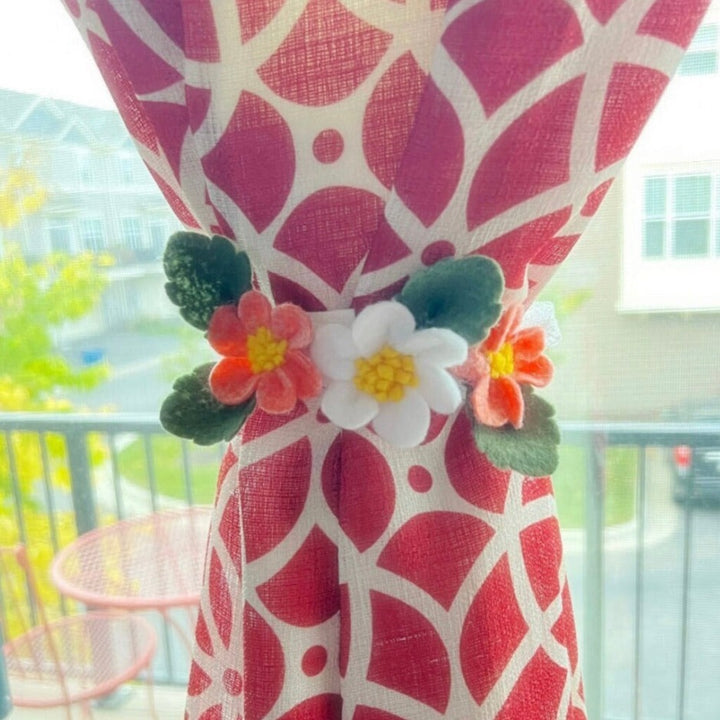 Wildflower Curtain Ties