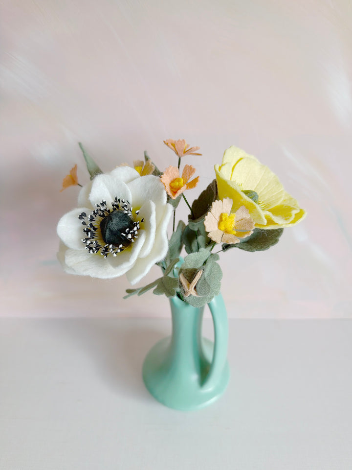 Handmade Felt Wildflower Bouquet