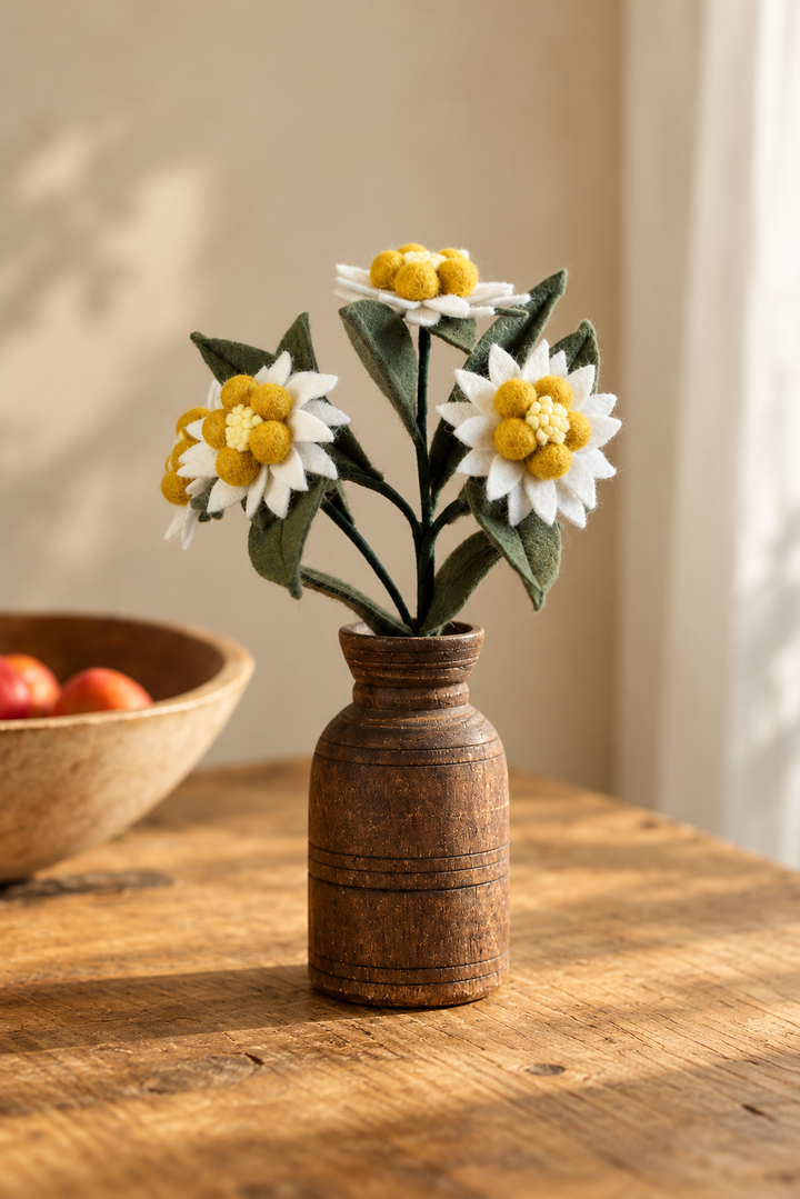 Felt Alpine Edelweiss