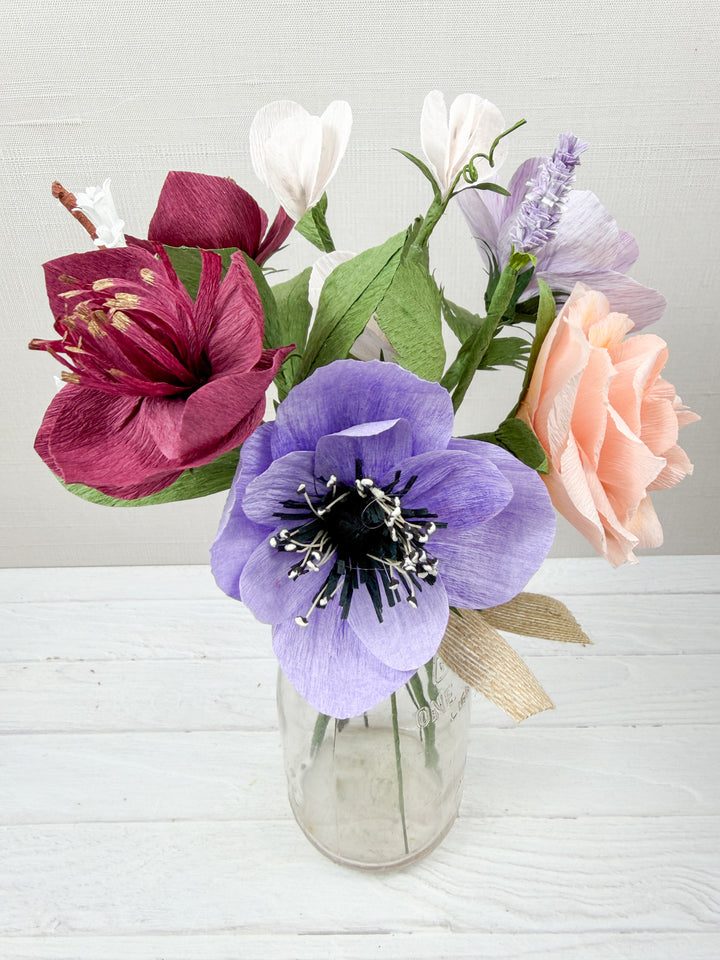 Velvet &amp; Violet Floral Bouquet