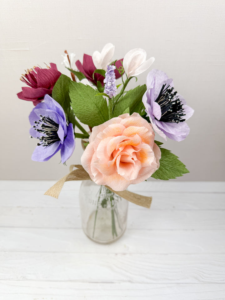 Velvet &amp; Violet Floral Bouquet