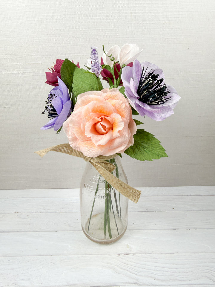 Velvet &amp; Violet Floral Bouquet