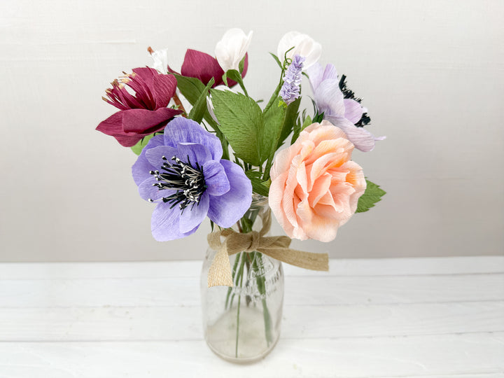 Velvet &amp; Violet Floral Bouquet