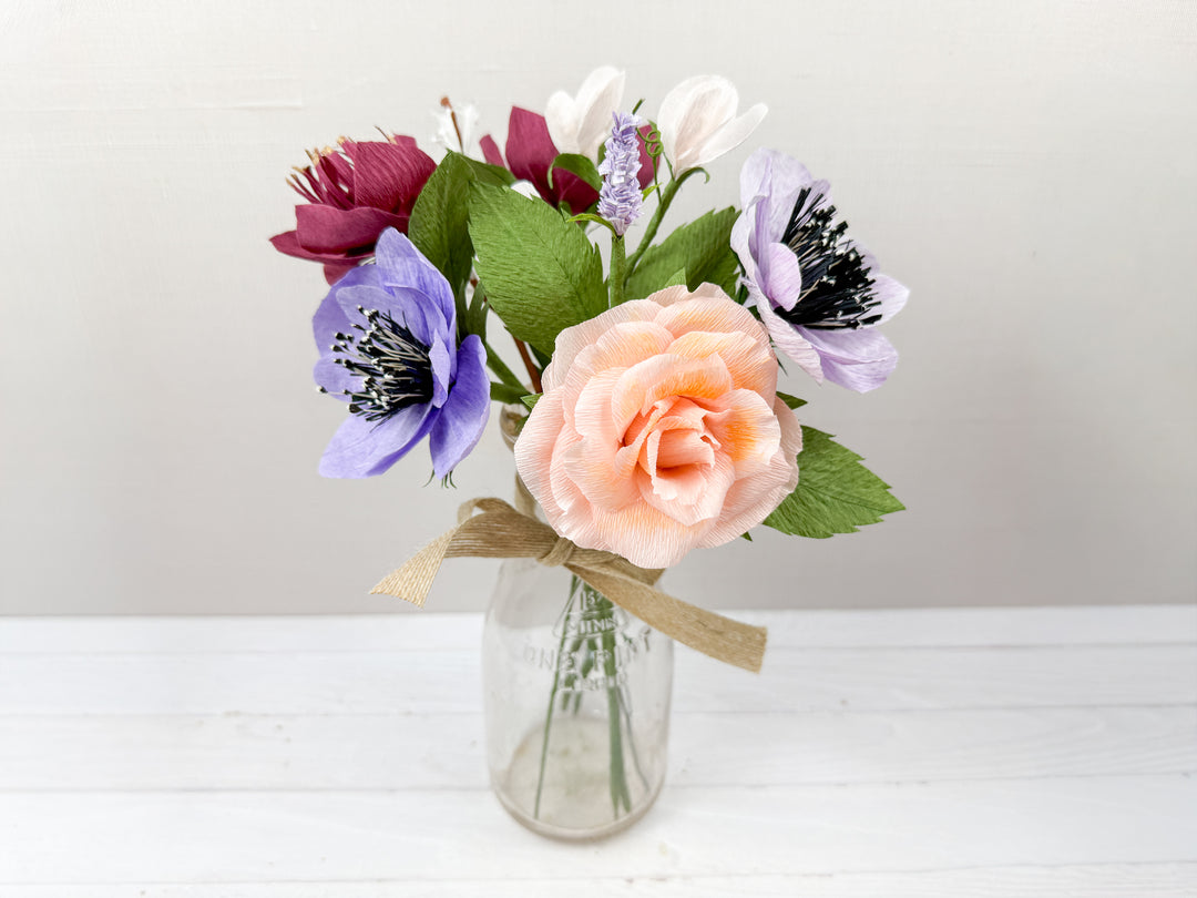Velvet &amp; Violet Floral Bouquet