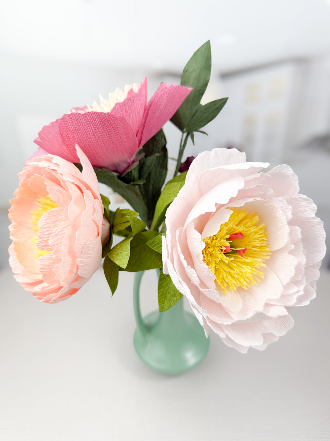 Paper Charm Peony Stem