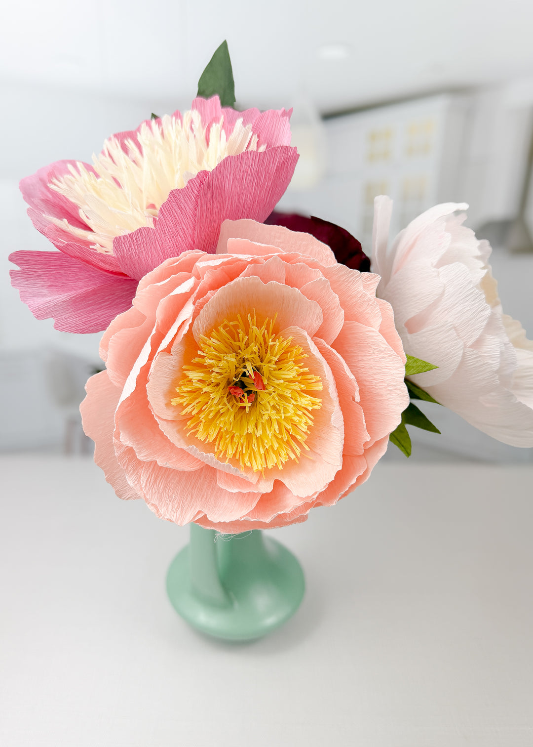 Paper Charm Peony Stem