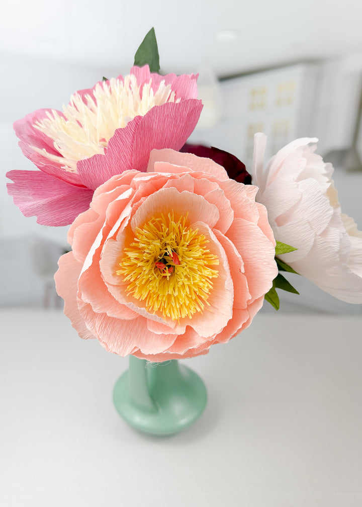 Paper Charm Peony Stem