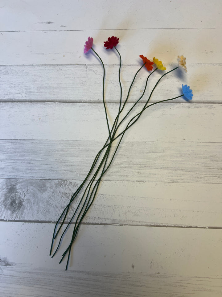 6 Pack Minimalist Stems (Felt)