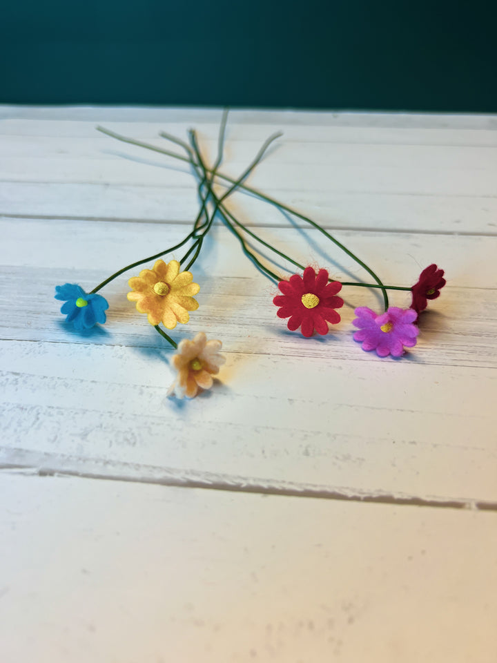 6 Pack Minimalist Stems (Felt)