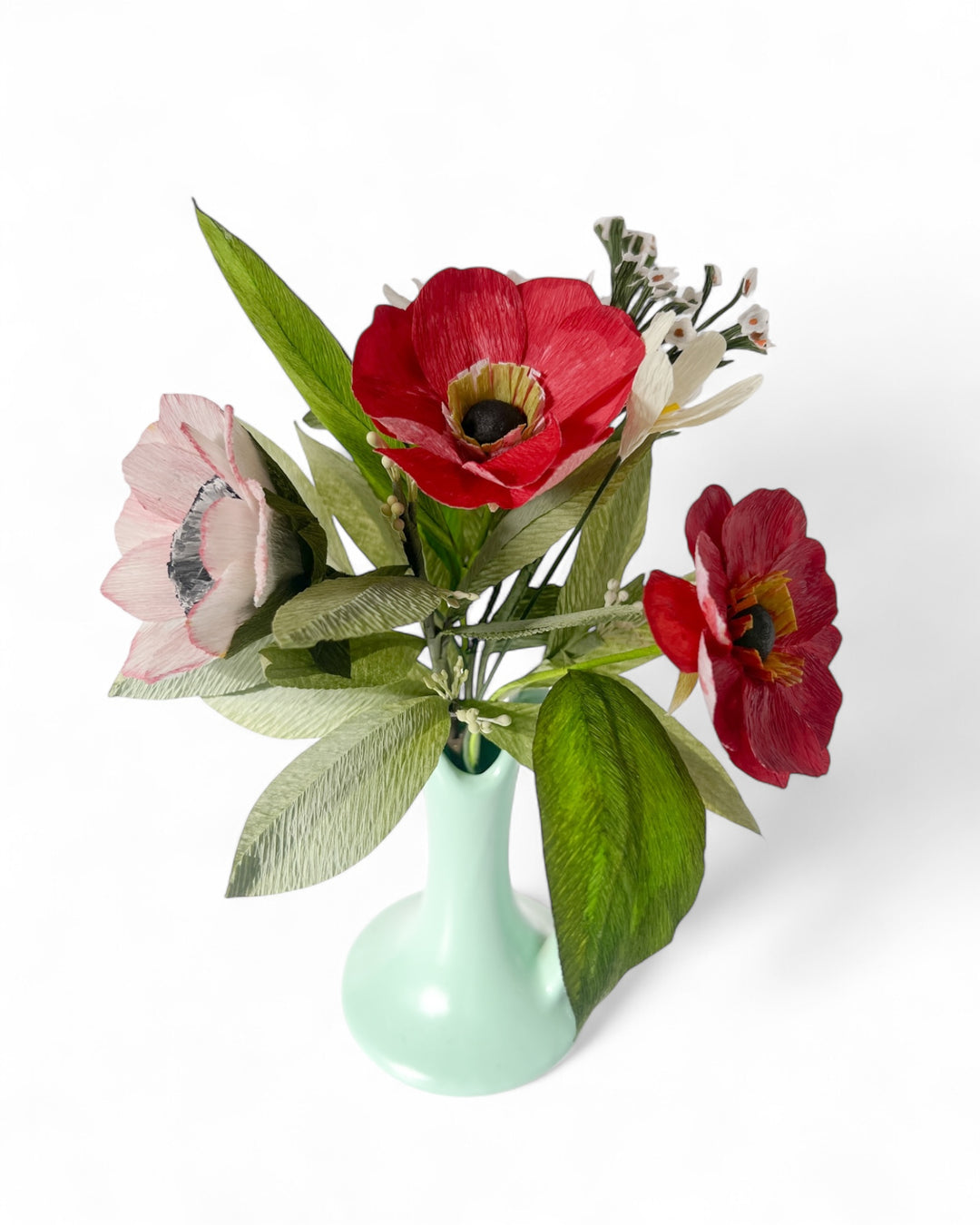 Hand Painted Paper Flower Bouquet