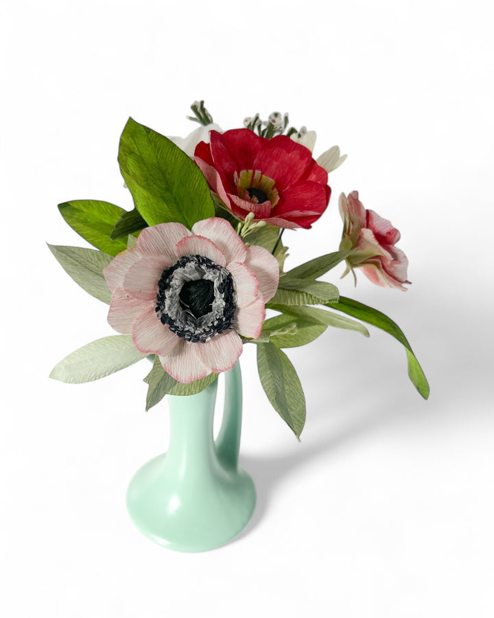 Hand Painted Paper Flower Bouquet