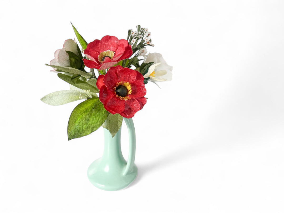 Hand Painted Paper Flower Bouquet