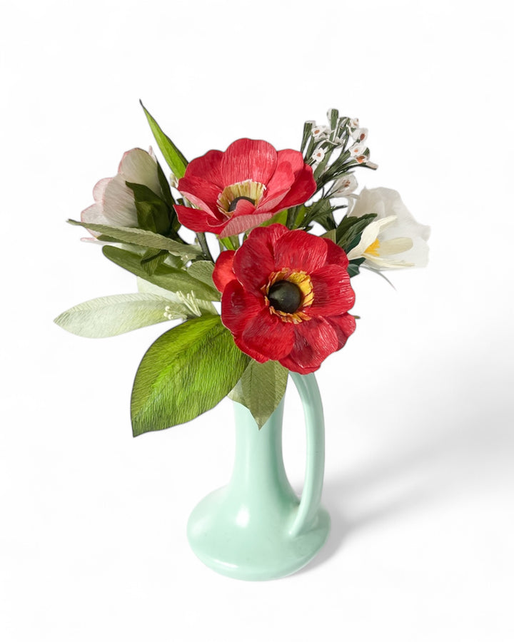 Hand Painted Paper Flower Bouquet