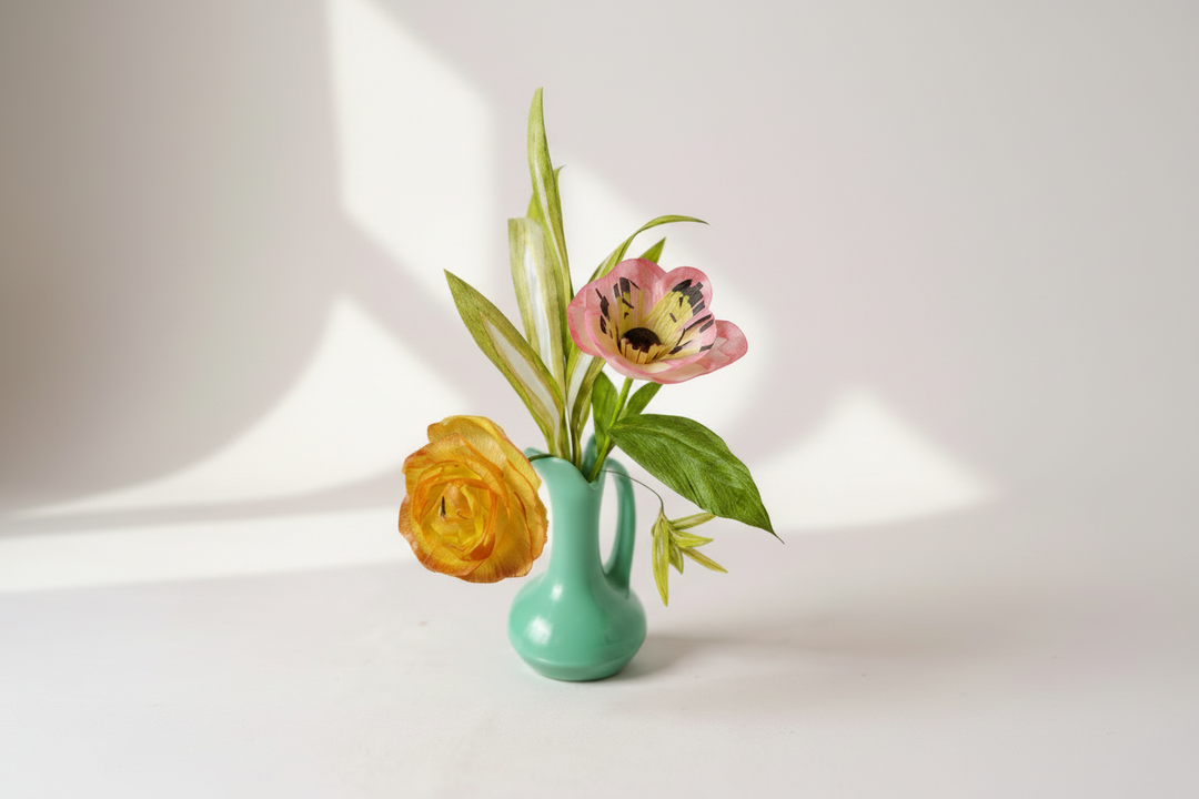 Sunrise &amp; Sage Paper Bouquet