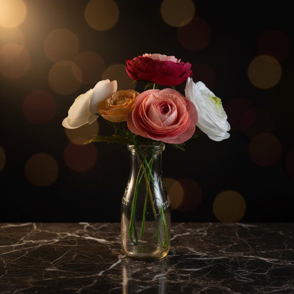 Paper Ranunculus Stem