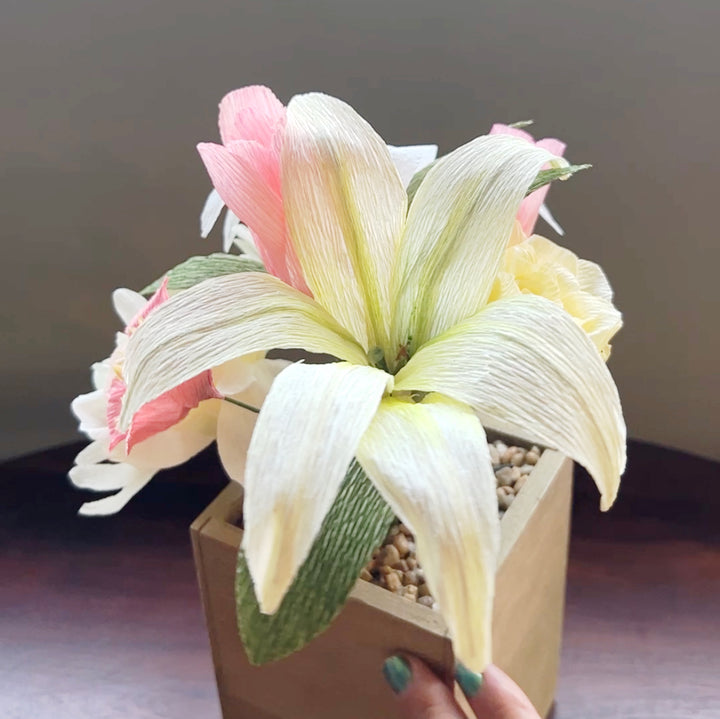 Easter Lily by the Stem (Paper)