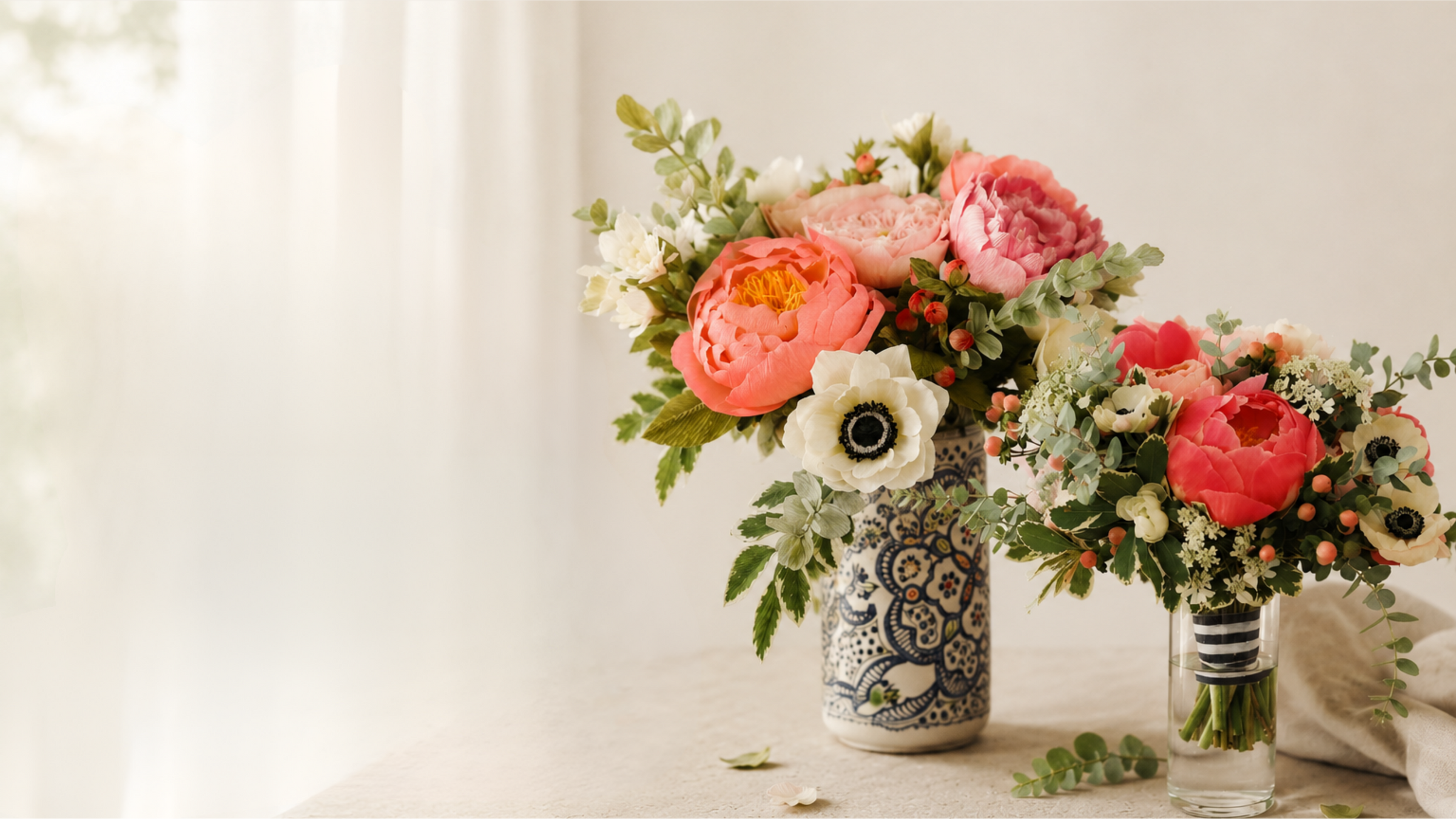 Wedding bouquet replica made from photographs