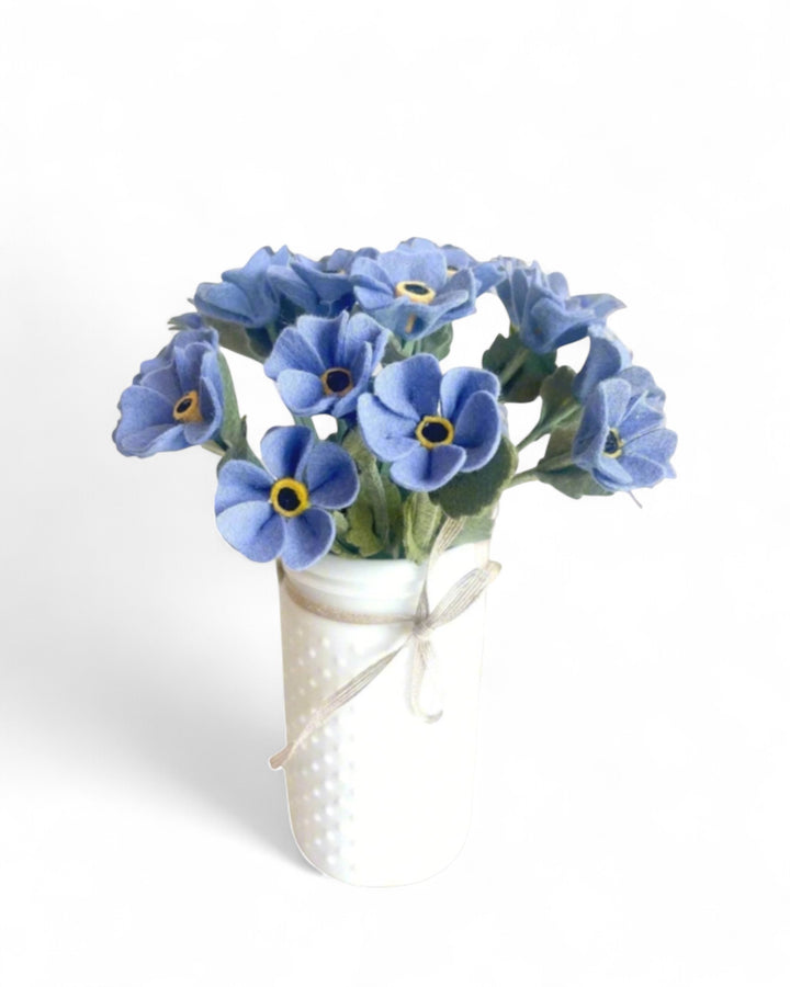 Forget Me Not Stems (Felt)