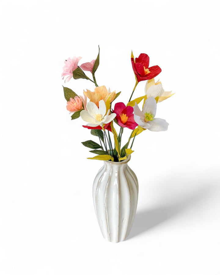 6 Pack Assorted (Paper) Wildflowers
