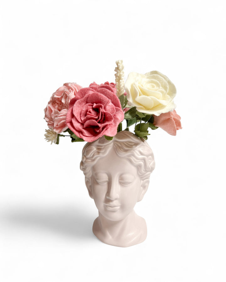 Felt Flower Bouquet: Roses Galore