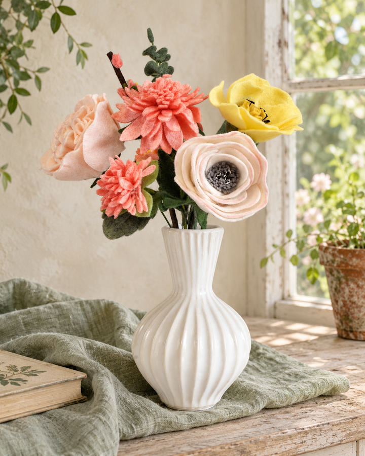 Sunday Garden Felt Flower Bouquet