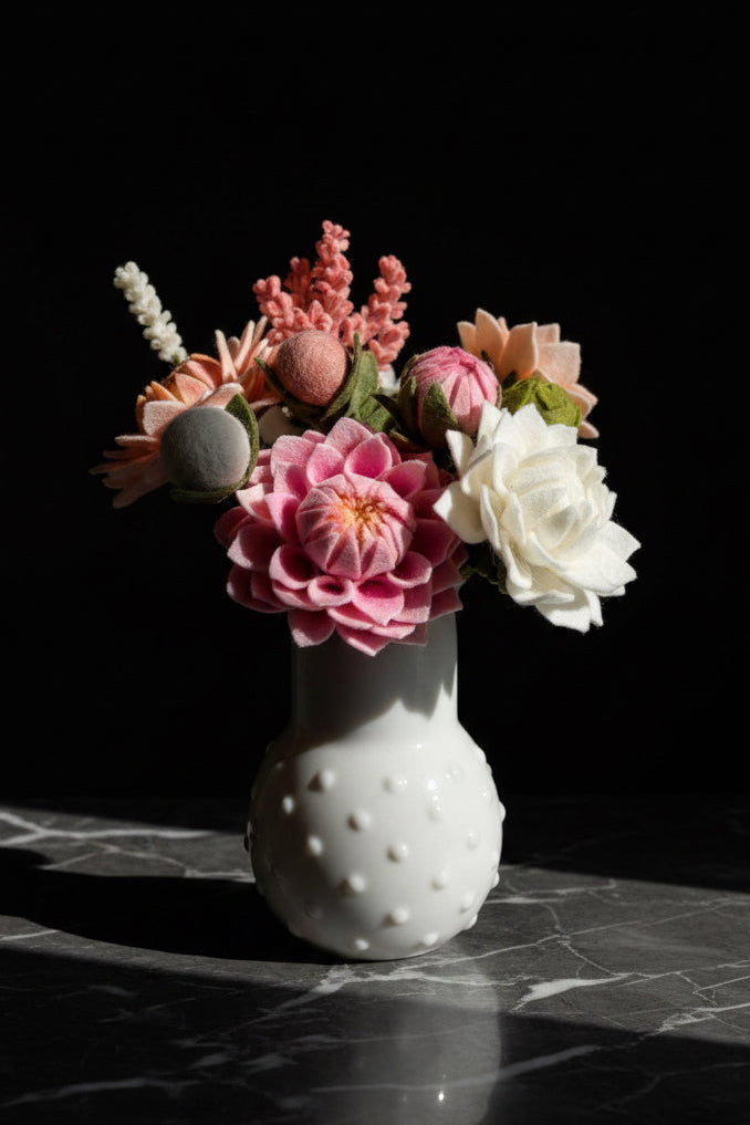 Felt Dahlia Stem