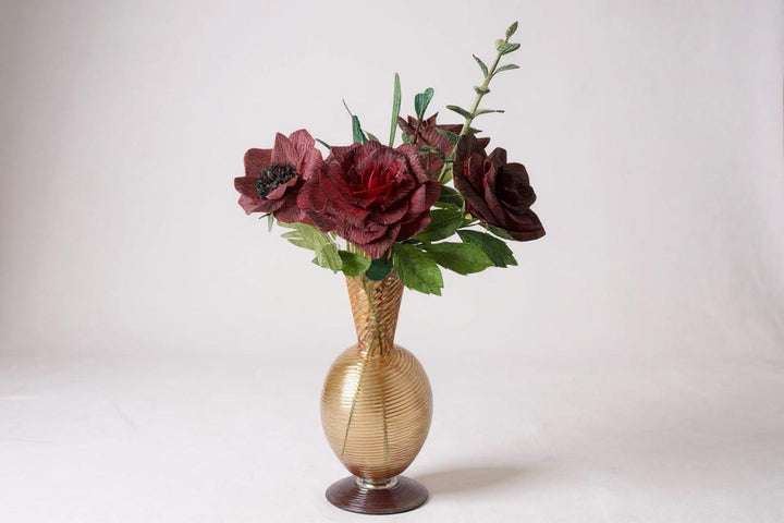 The Burgundy Noir Bouquet Paper Bouquet