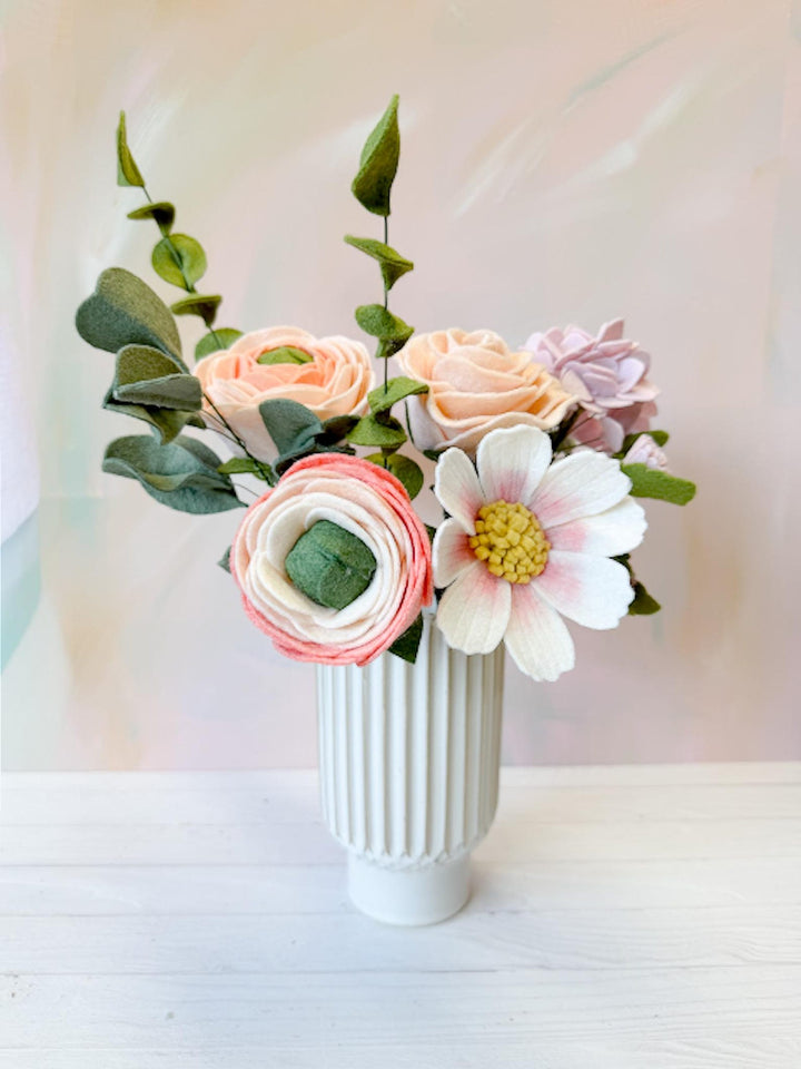 Sunday Cottage Felt Flower Bouquet