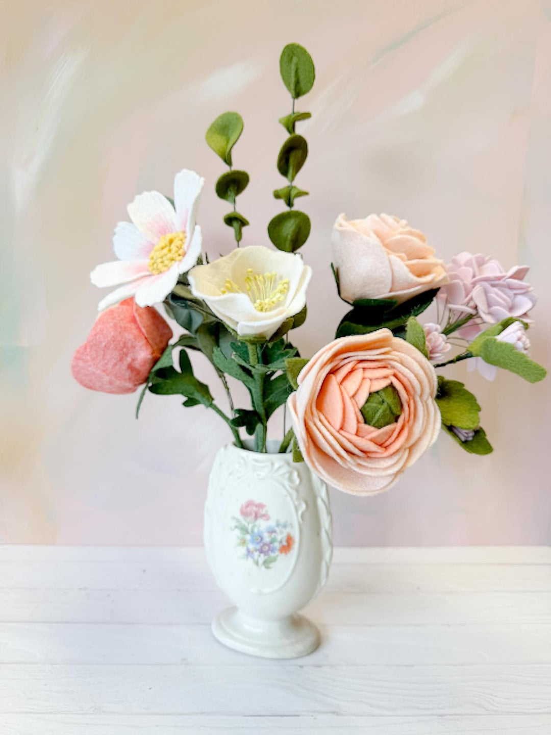 Sunday Cottage Felt Flower Bouquet