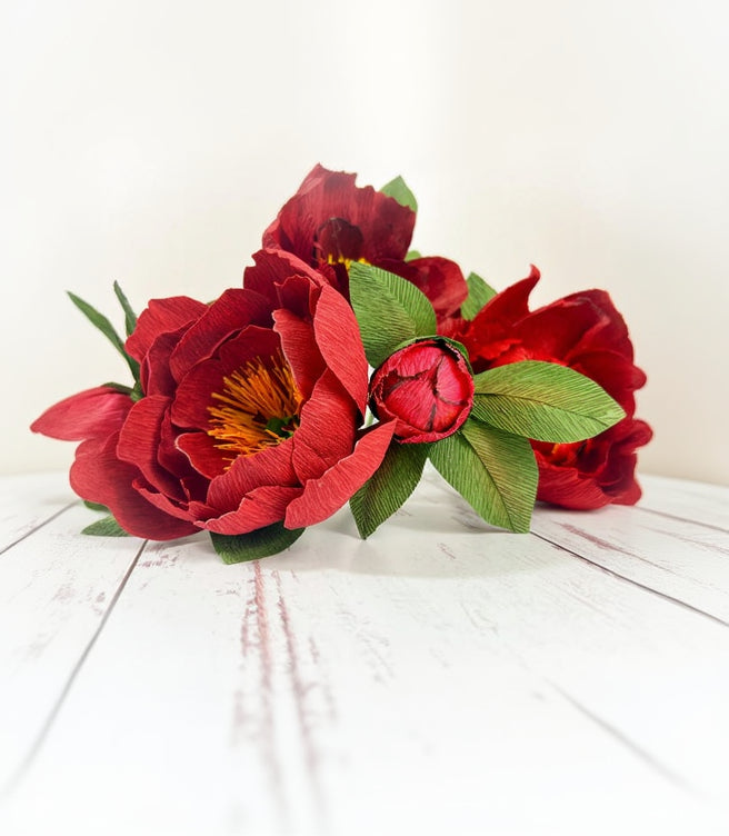 Paper Charm Peony Stem