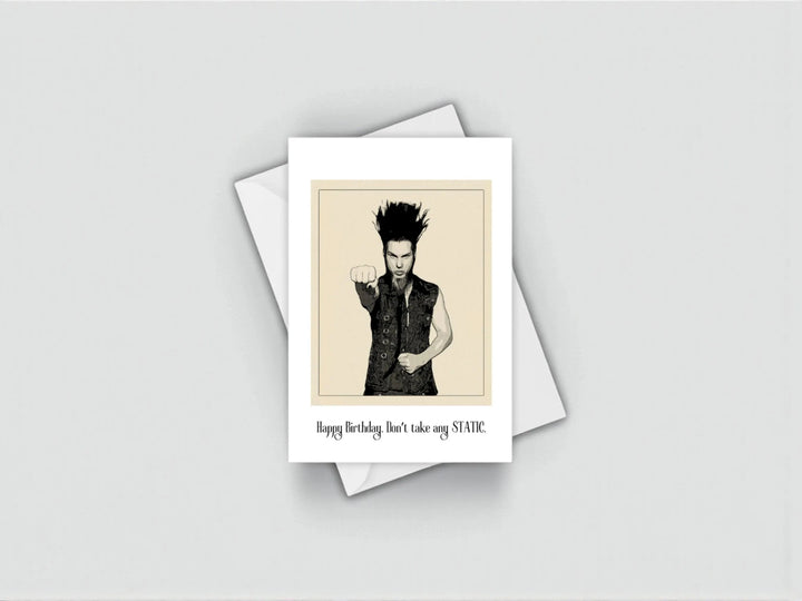Wayne Static X Birthday Card