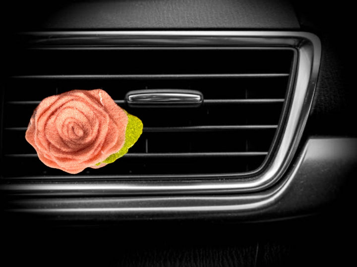 Felt Flower Car Vent Oil Diffuser